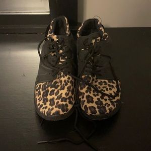 Etc. Leopard Sneakers